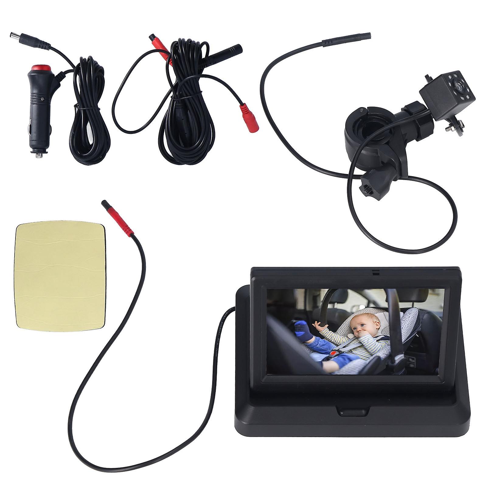 Baby Car Camera Adjustable Clear Bright Wide View Rear Facing Seat Camera for Infant
