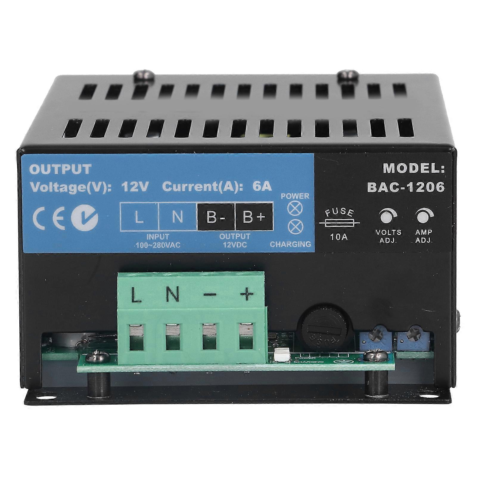 Diesel Generator Battery Charger Genset LED Intelligent Charging Equipment AC100‑280V 135WBAC-1206