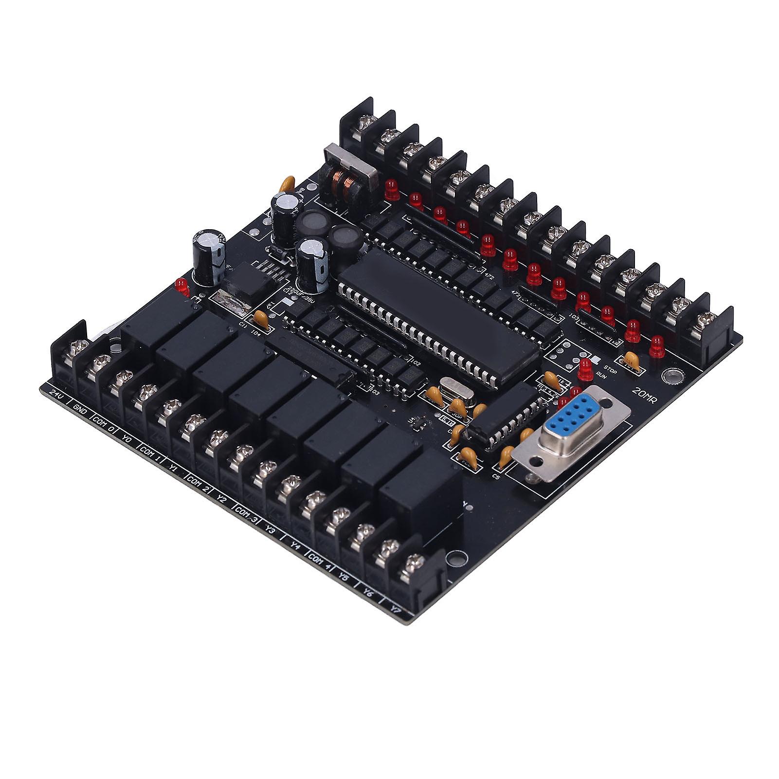 PLC Industrial Control Board Single Chip Microcomputer 20MR Controller Module DC 24V