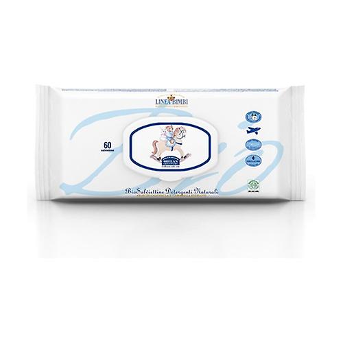 Bimbi line Natural cleaning wipes 60 units