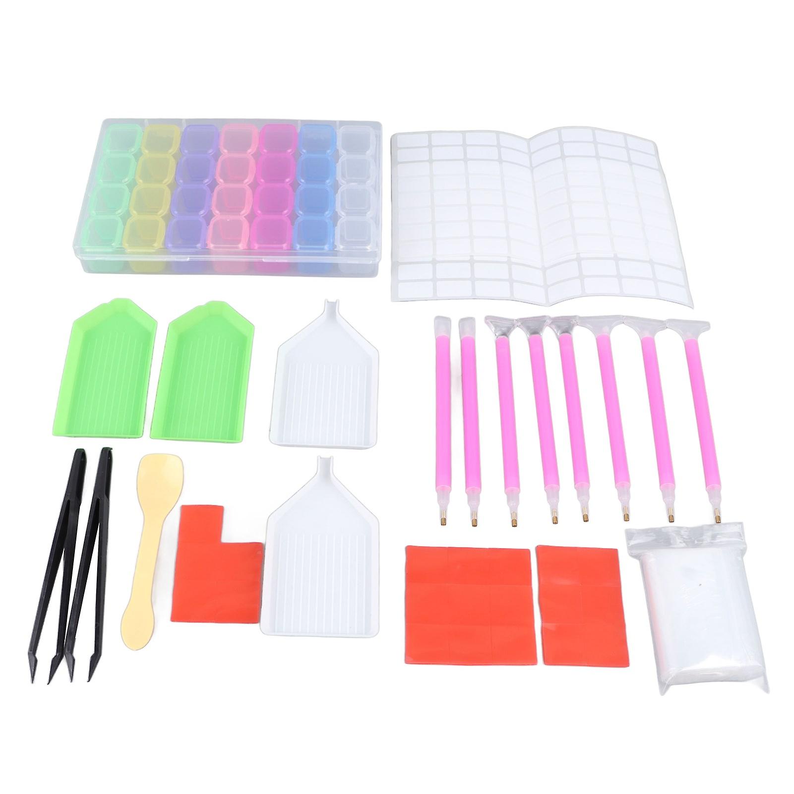 5D Rhinestone Painting Tool Kit High Accuracy DIY Rhinestone Paint Accessory Set for Beginner
