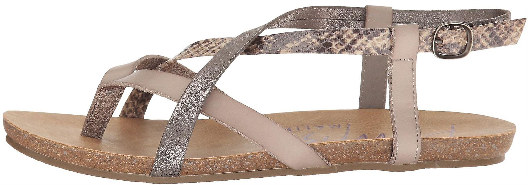 Blowfish Granola Mushroom Snake Print Womens Gladiator Sandals