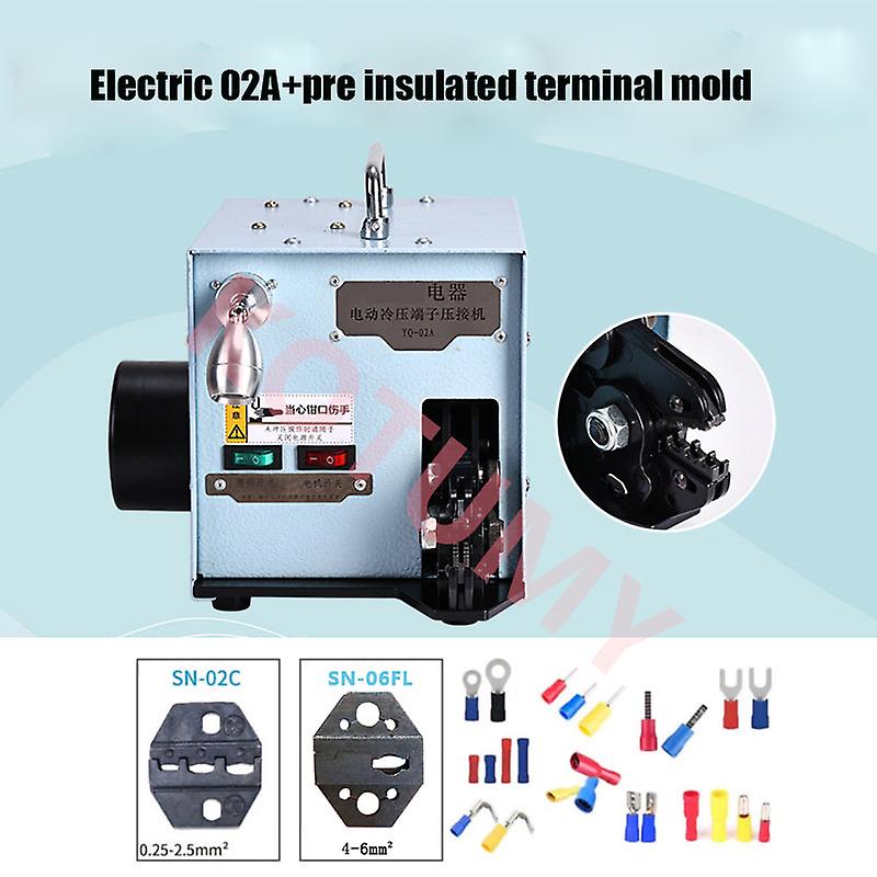 60W/220v Cold Pressing Crimping Hine Wire Cable Terminal Crimper Electric Crimp Tool