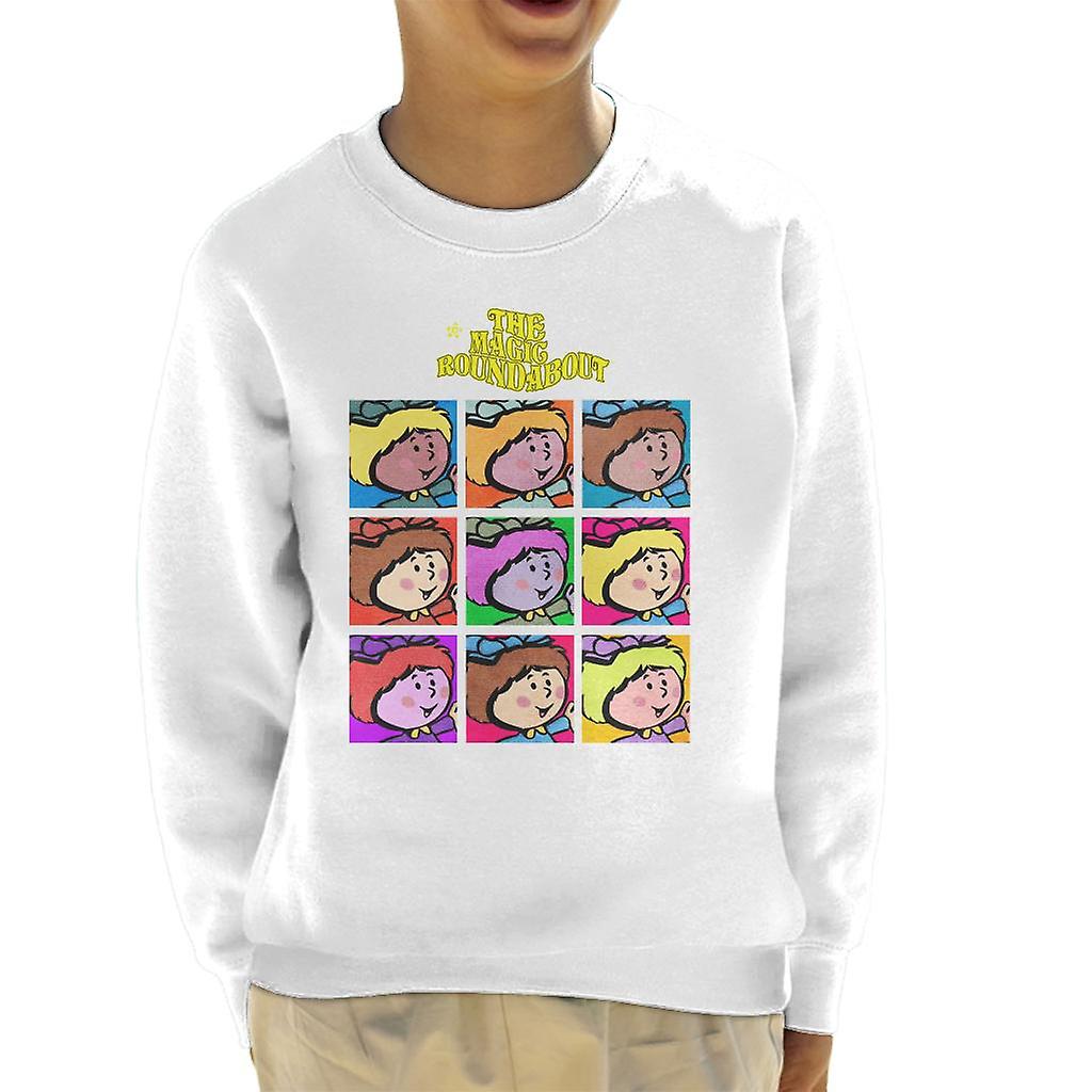The Magic Roundabout Florence Pop Art Kid's Sweatshirt