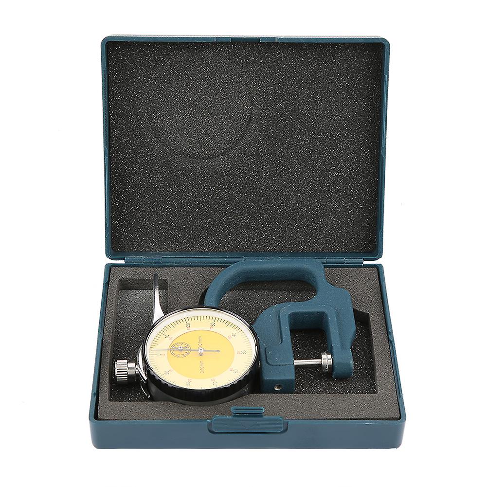 TICFOX Hochpräzises Zeigerdisplay Messschieber Dickenmessgerät Messwerkzeug 0-10mm