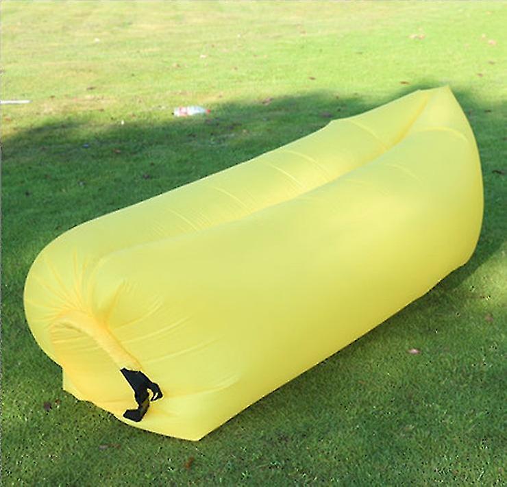 Inflatable Sofa Lazy Bag Camping Air Bed Lounger