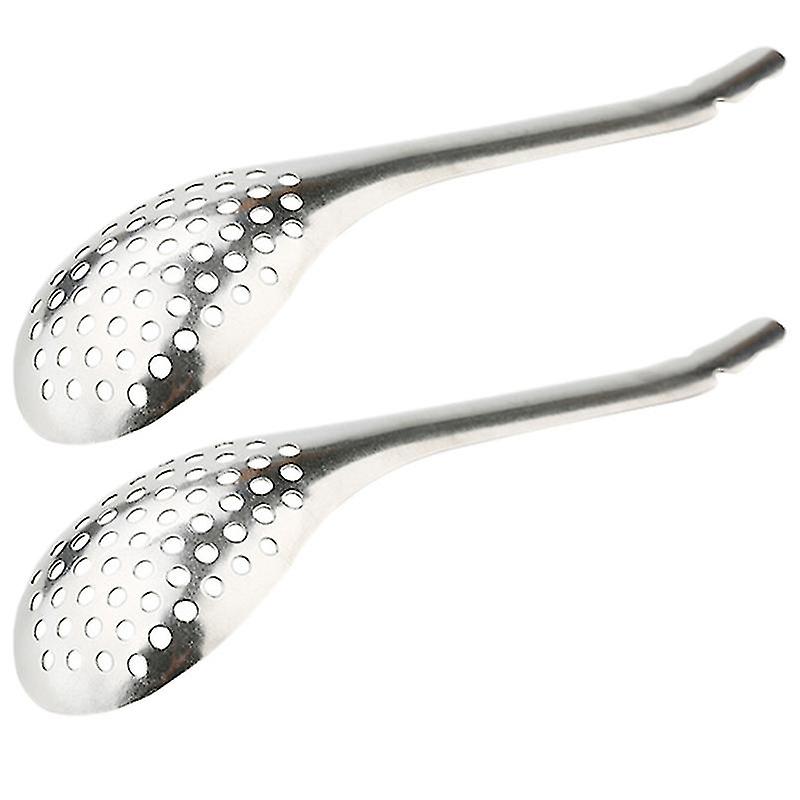 2pcs Strainer Small Spoon