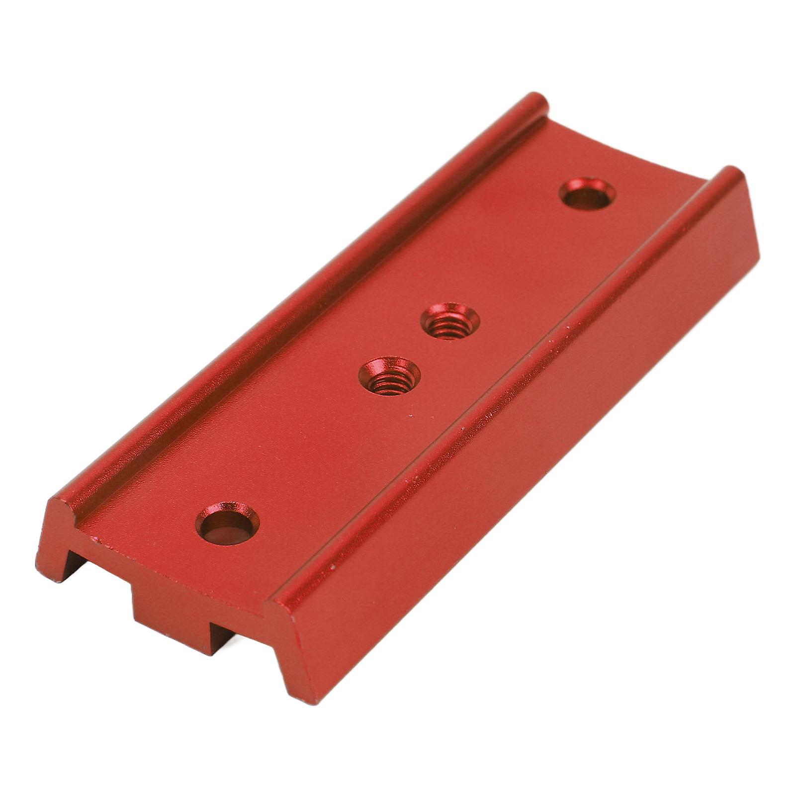 4.25in Dovetail Plate Telescope Dovetail Mounting Plate for Equatorial Telescope Theodolite Tripod Red