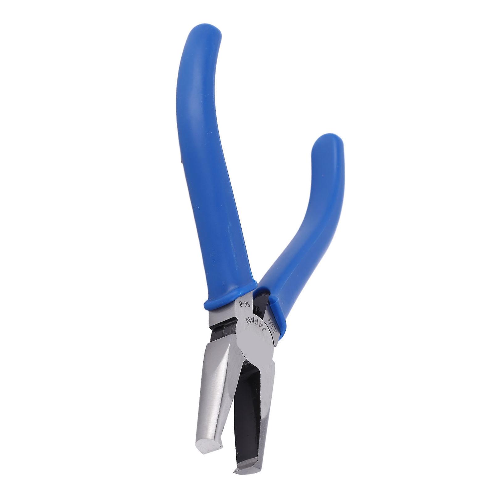 5.3in Soft Wire Pliers with Ergonomic Handle, Precise Micro Nipper