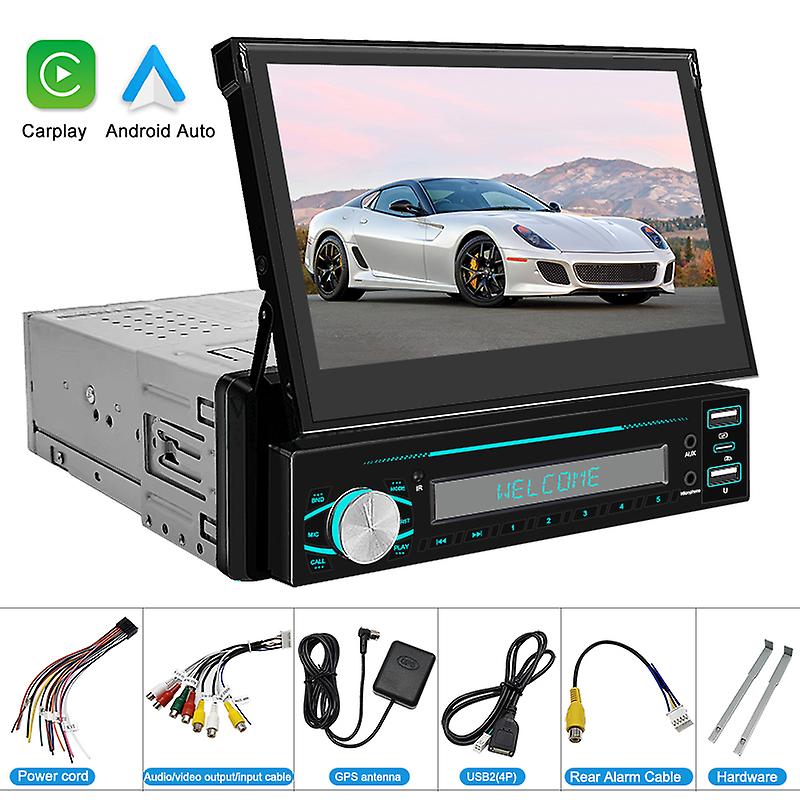 Ahoudy 1 Din Car Radio Stereo Android Auto 7 