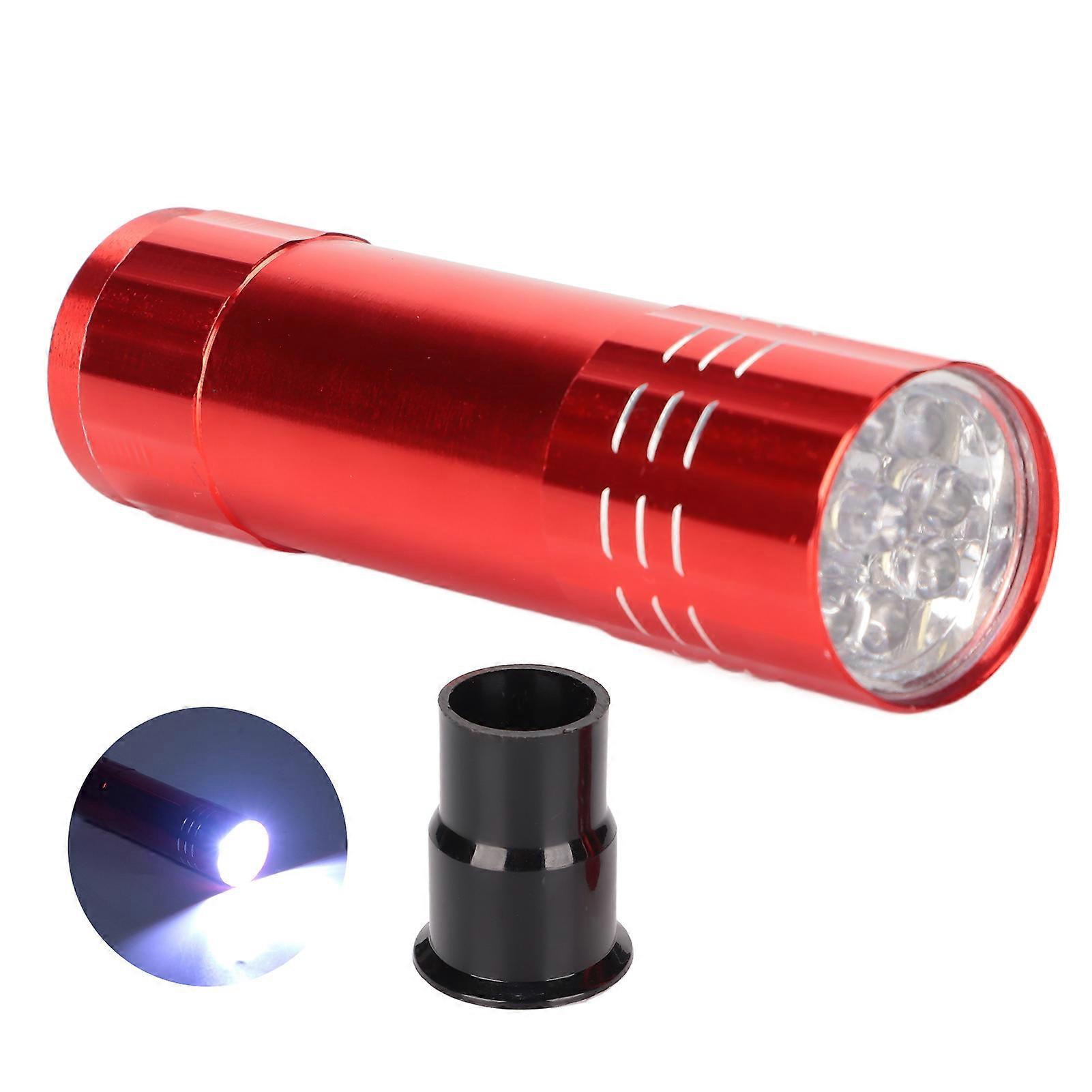 Egg Tester LED Cool Light Egg Candler Lamp Incubator for Duck Eggs Goose Eggs Crane Quail Eggs Bird EggsRed