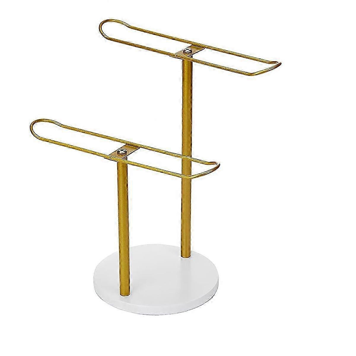 2 الطبقة عقال حامل المنظم ، عرض طوق الشعر عقال منظم تخزين حبال الشعر Acc