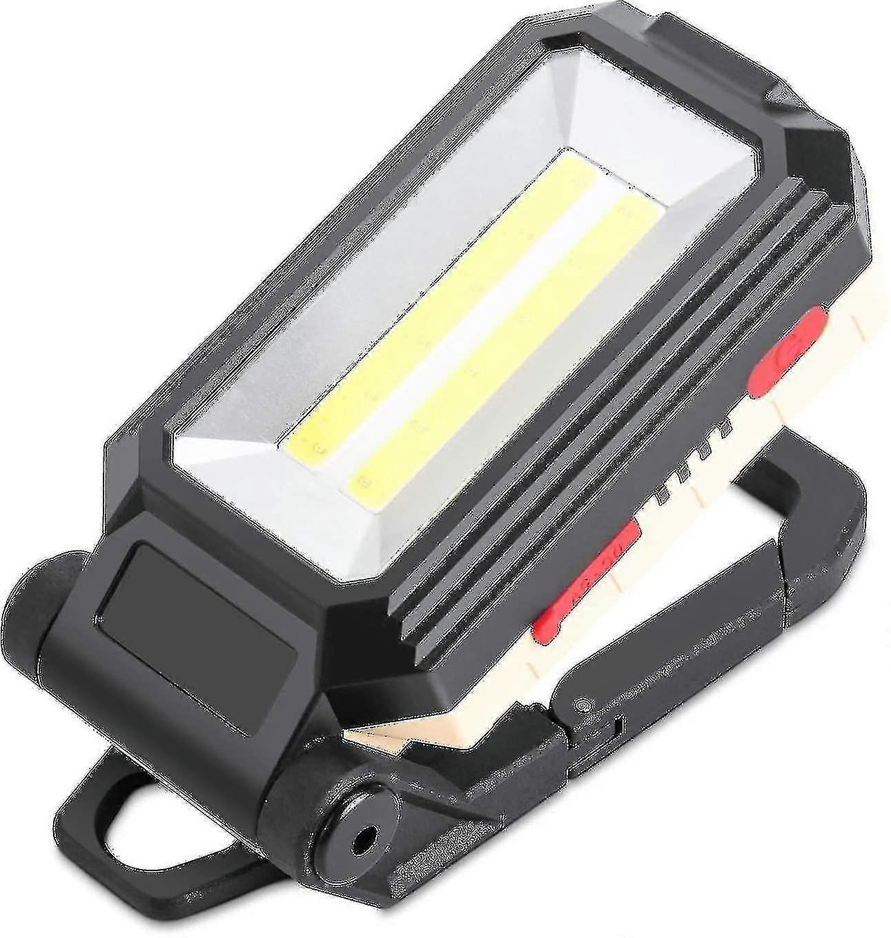 4 Modes Rechargeable Led Construction Projector With Magnetic Base And Suspension Hook