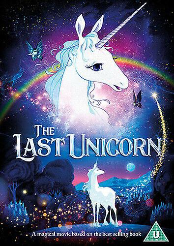 The Last Unicorn DVD (2018) Jules Bass cert U - Region 2