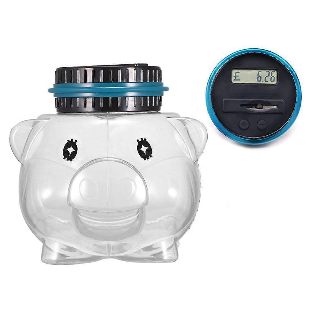 Electronic Piggy Bank Counter Coin Digital Lcd Counting Coin Money Saving Box Money Jar Coins Storage Box