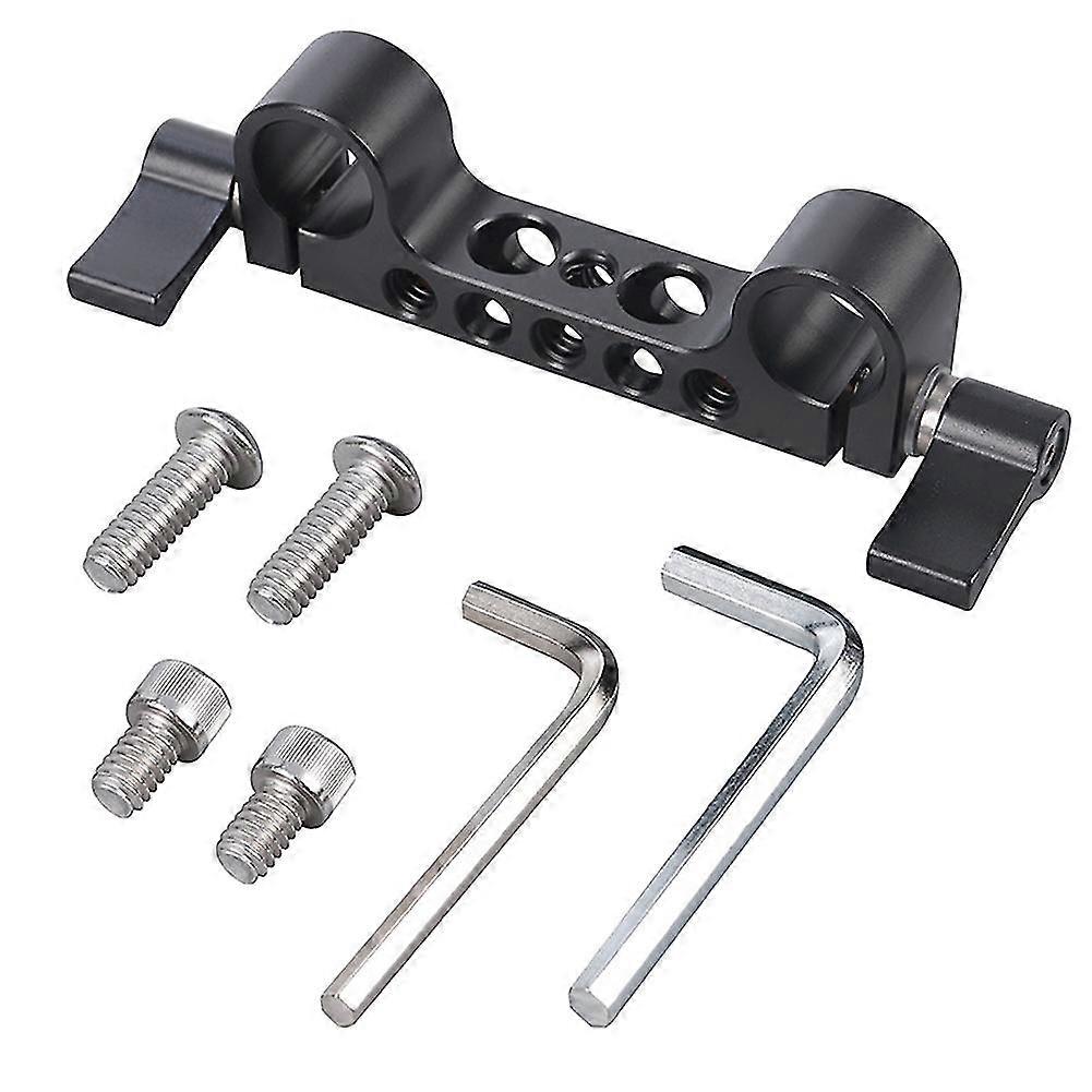 Lightweight Dual 15mm Rod Clamp Railblock For Camera 15mm Rail Support System For Follow Focus