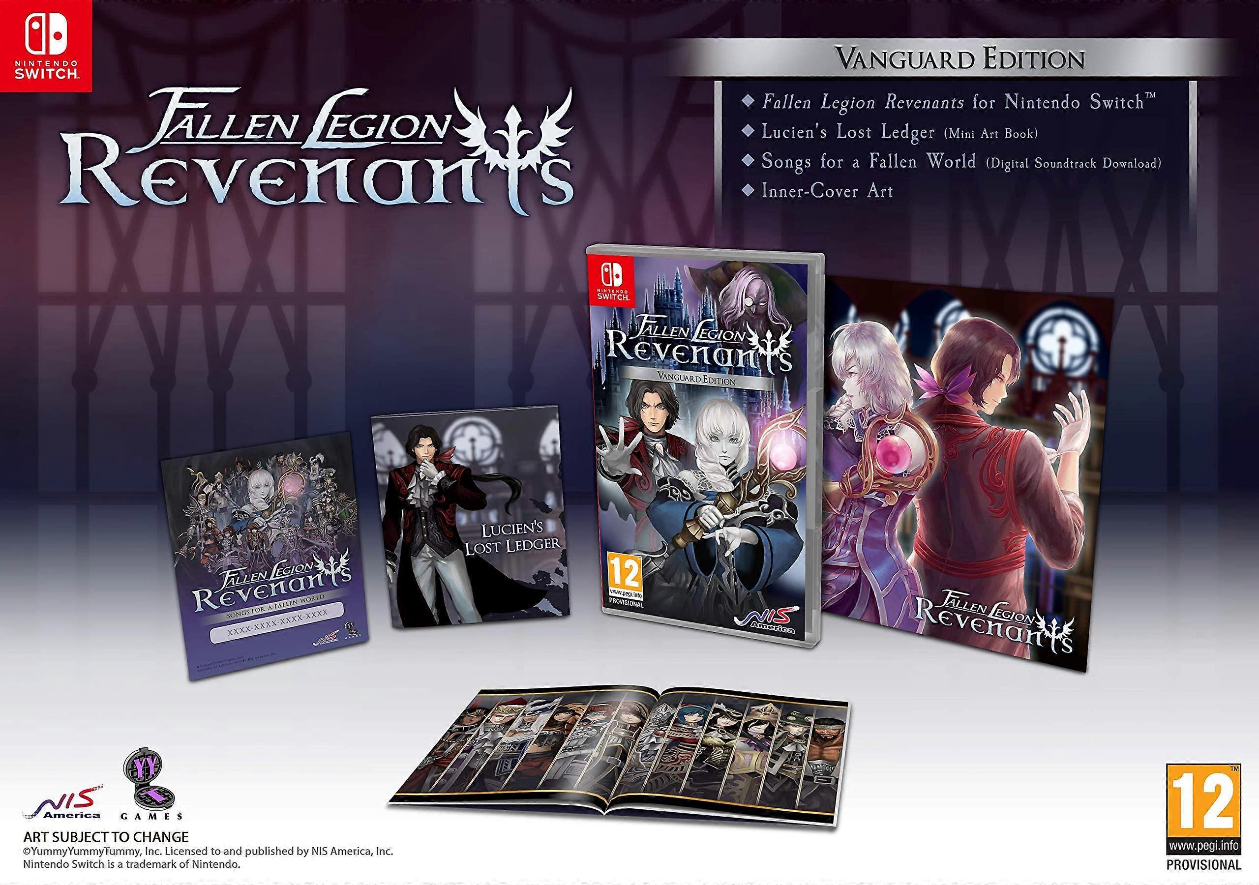 Fallen Legion Revenants Vanguard Edition - Nintendo Switch - PAL - New & Sealed