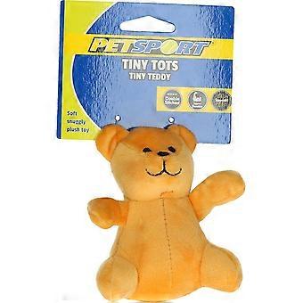 Tiny Tots Teddy Bear Plush Dog Toy