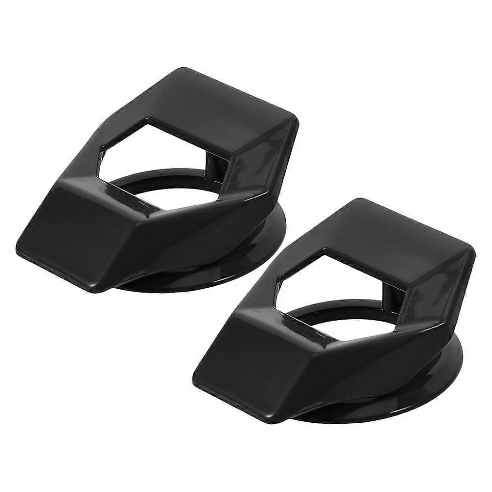 2pcs Car Engine Start Button Covers Car Engine Ring Car Interior Decor Car Accessories