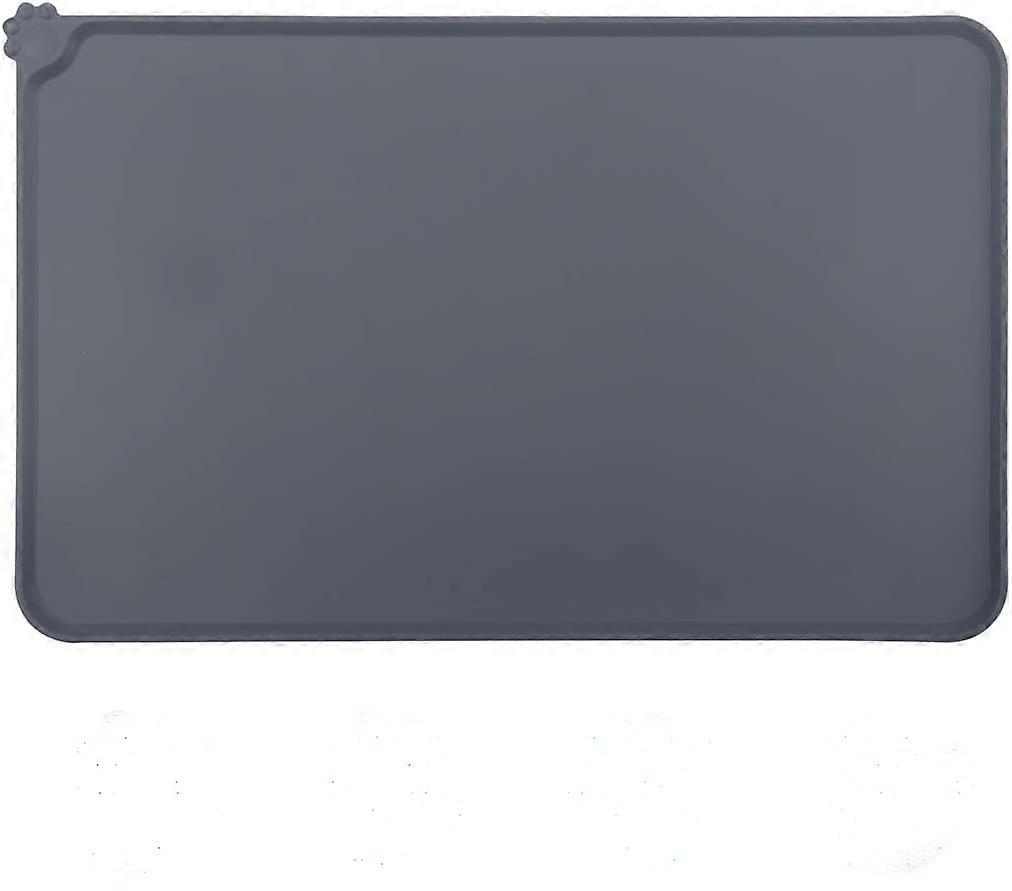 Hundefodermåtte, skridsikker skålpude til hunde, hundefodermåtte, silikone fodermåtte til hunde og katte, kæledyrsfodermåtte, kattefodermåtte