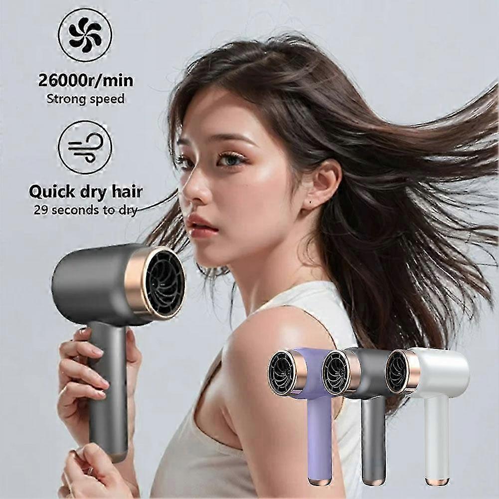 Wireless Hair Dryer Charging Portable USB Rechargeable Hairdryer