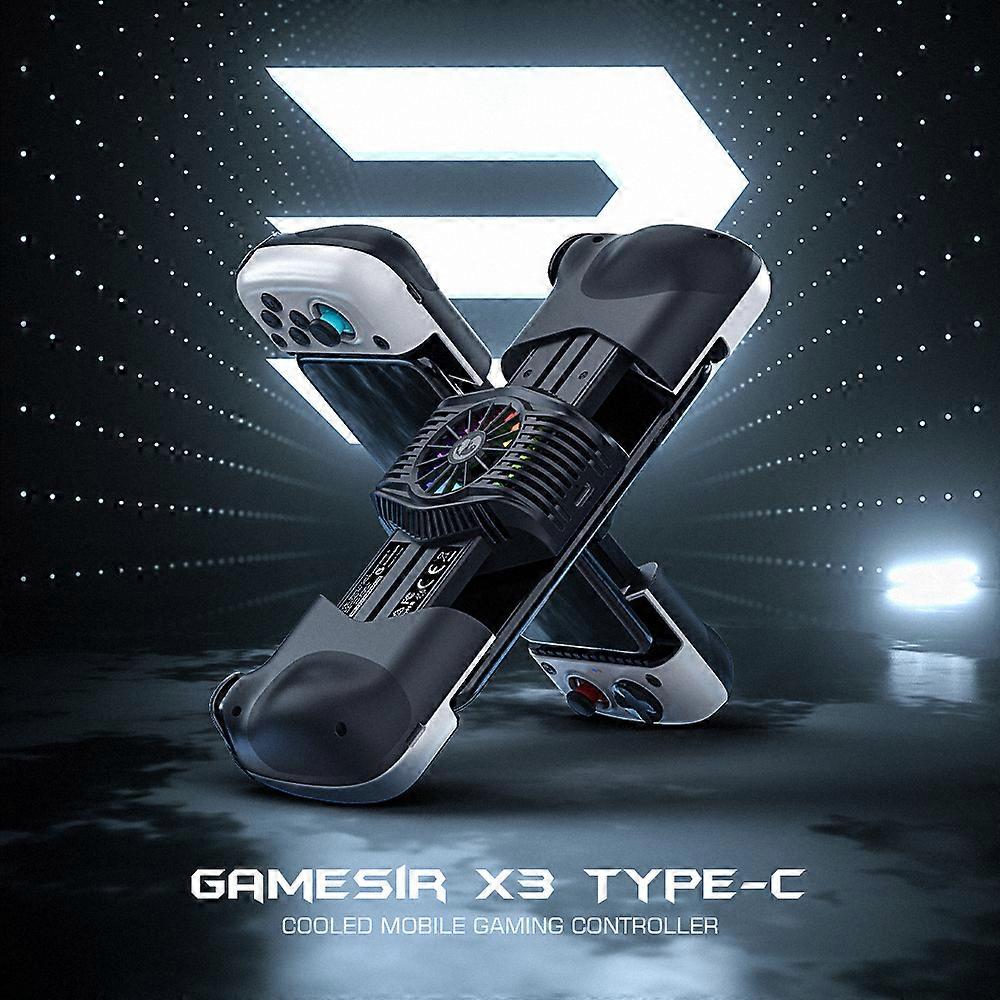 GameSir X3 Typ C Gamepad Android Smartphone Controller mit Lüfter für Cloud Gaming Xbox Game Pass, STADIA, xCloud, Luna
