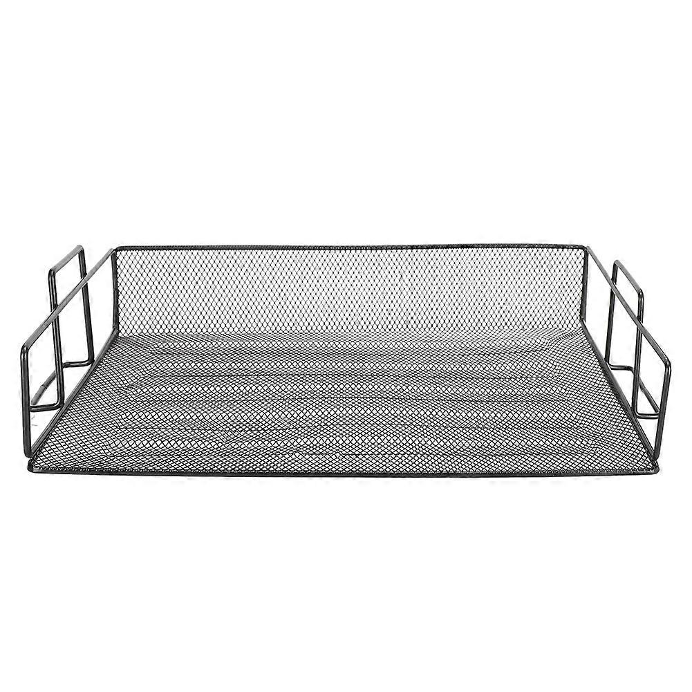 File Document Tray MultiLayer Desktop Storage Organizer Basket Horizontal Letter Rack