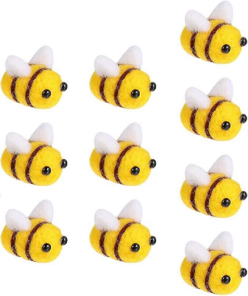 20 شعر النحل ميني الحرف النحل كرافت كرات النحل بوم بوم بوم دي ديكورات الحرف