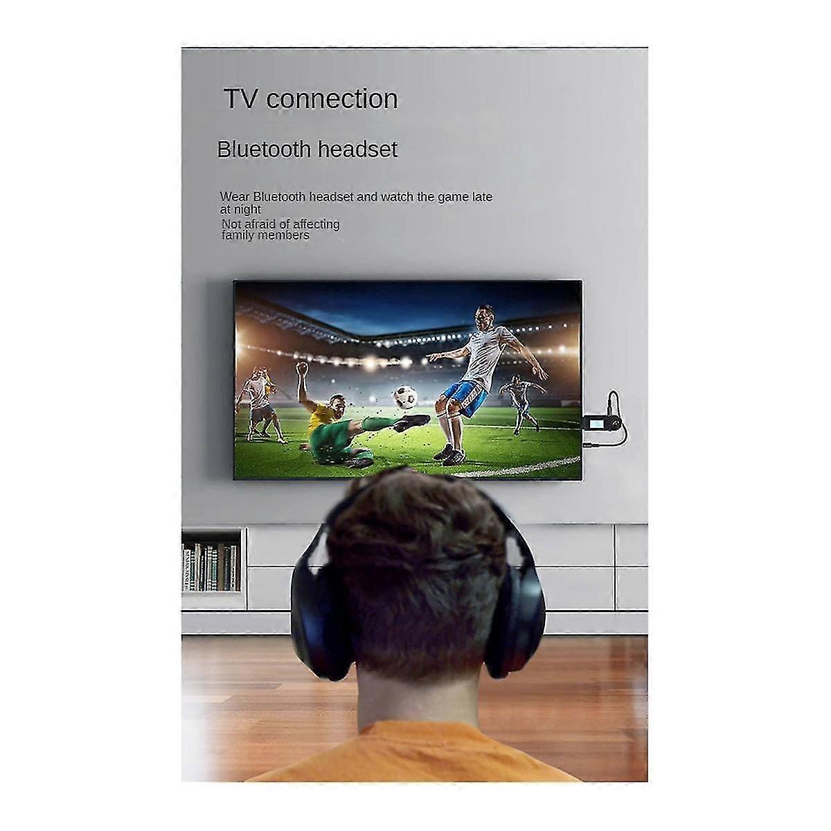 nový vysílač B15 bluetooth audio přijímač 2 v 1 bezdrátový adaptér s mikrofonem volání audio tv