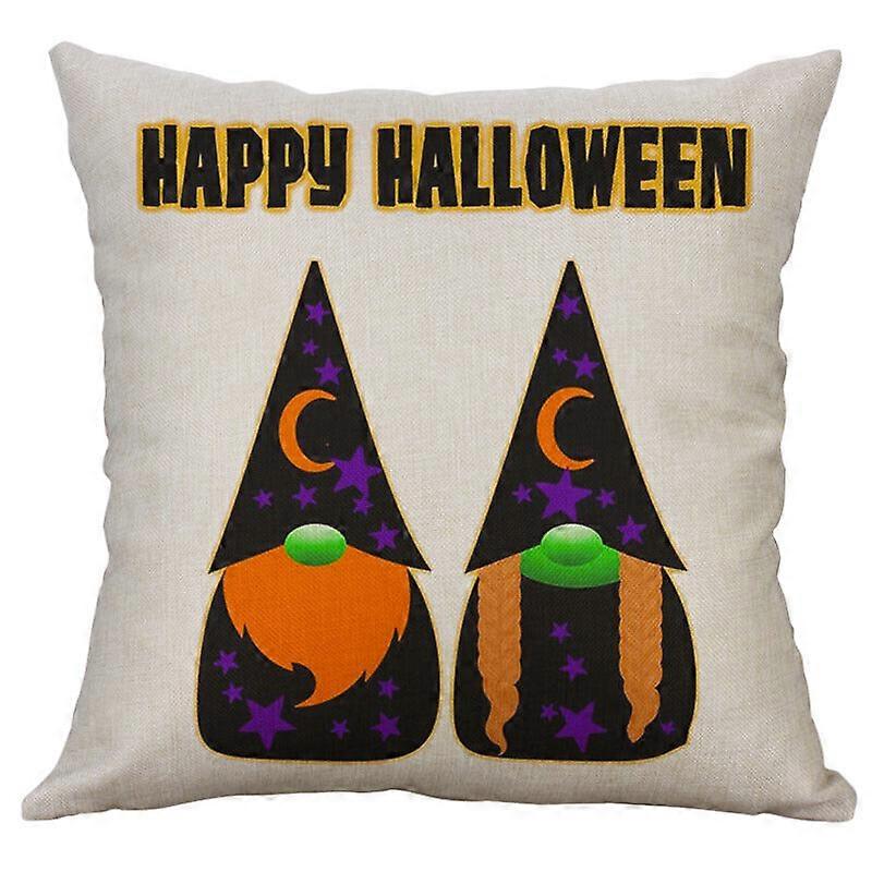 ハロウィーンノームトリックオアトリートカボチャスロー枕カバーホームデコレーションデザイン877jpjcjh