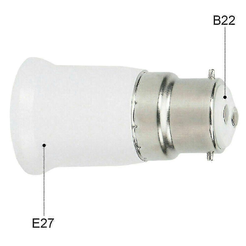 Bc B22 To Es E27 Adaptor Bayonet Edison Screw Light Bulb Converter Holder