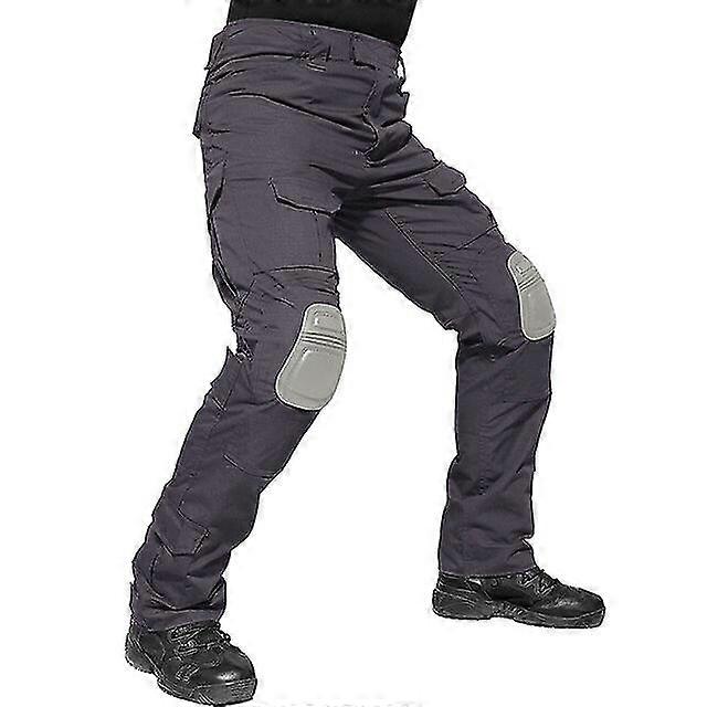 Pantalon militaire pour hommes avec genouillères Pantalon de