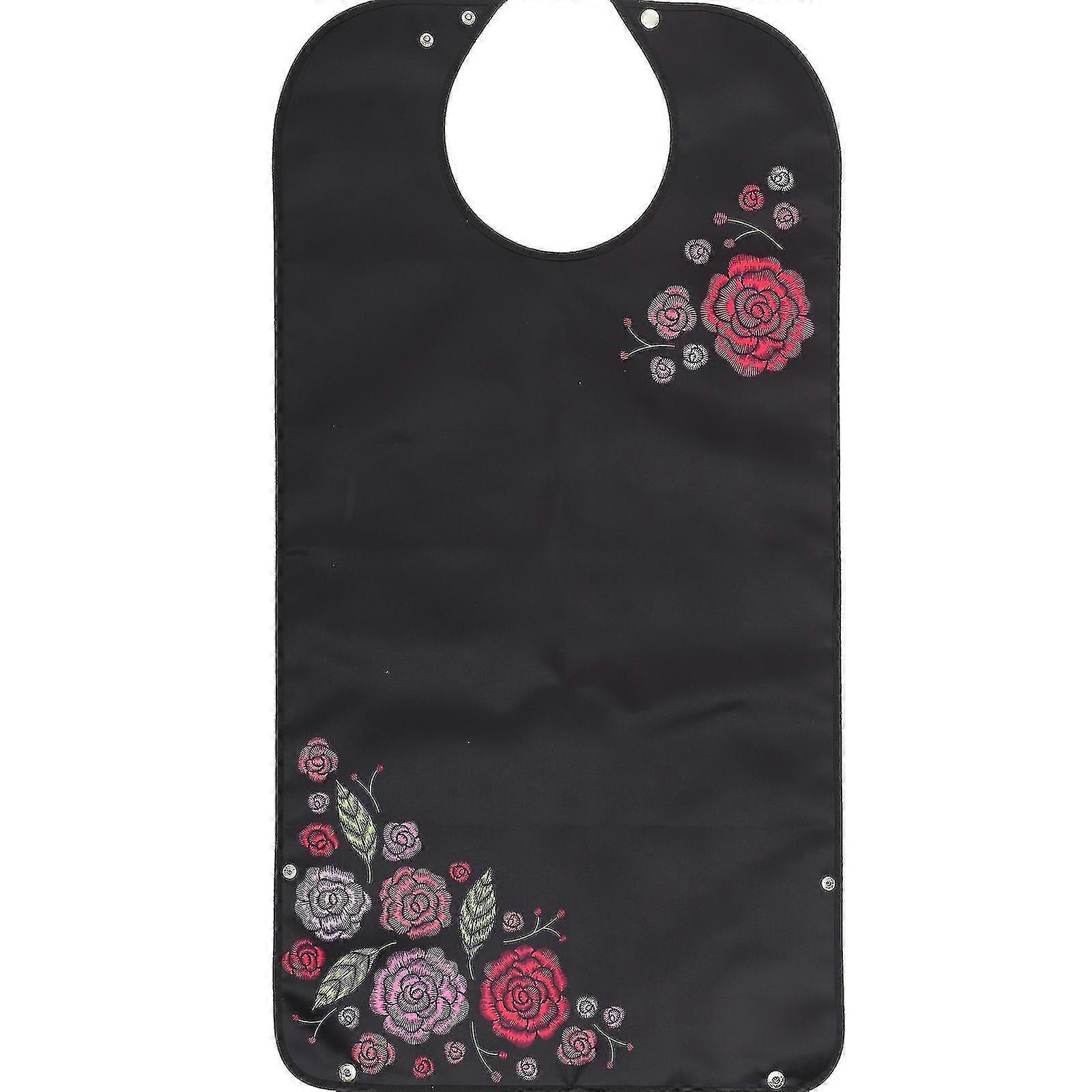 Haklapp för vuxna, tvättbar haklapp för vuxna, mathaklapp för äldre, klädskydd för matning av vuxna