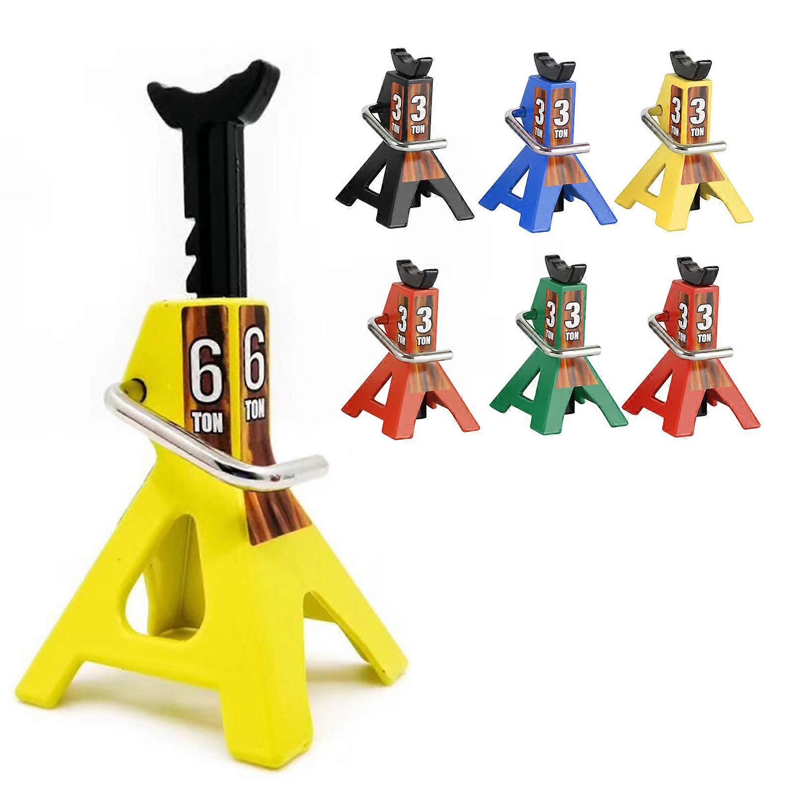 Metal 3T/6T Fully Adjustable 1/10 Scale RC Jack Stands For Crawler Car Mini Model
