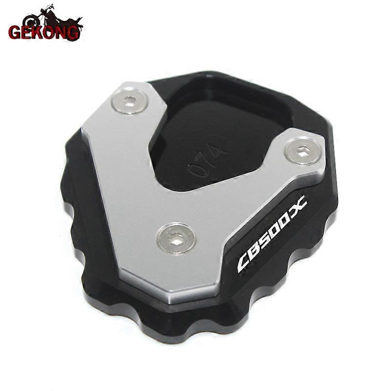 Piastra Allargapiede Per Cavalletto Laterale Per Honda CB500X (2017-2022), In Alluminio, Accessorio Moto - 2
