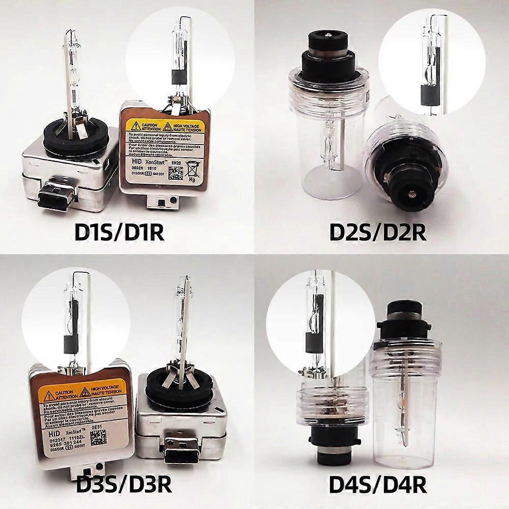 2Pcs HID Xenon Bulb D1S D2S D3S D4S D1R D2R D3R D4R D5S D8S Car Headlight kit bulb 12V 4300K 5000K 6000K 8000K 10000K
