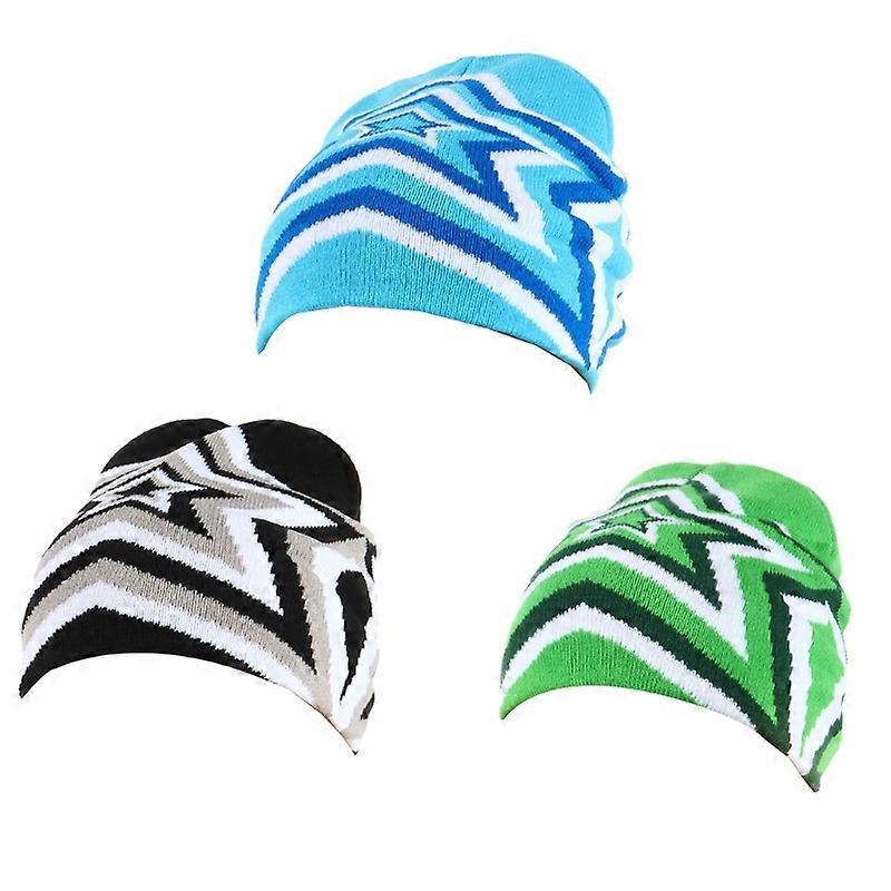 Winter Knitted Hat for Men Windproof Handmade Cold Weather Skiing Riding Hat