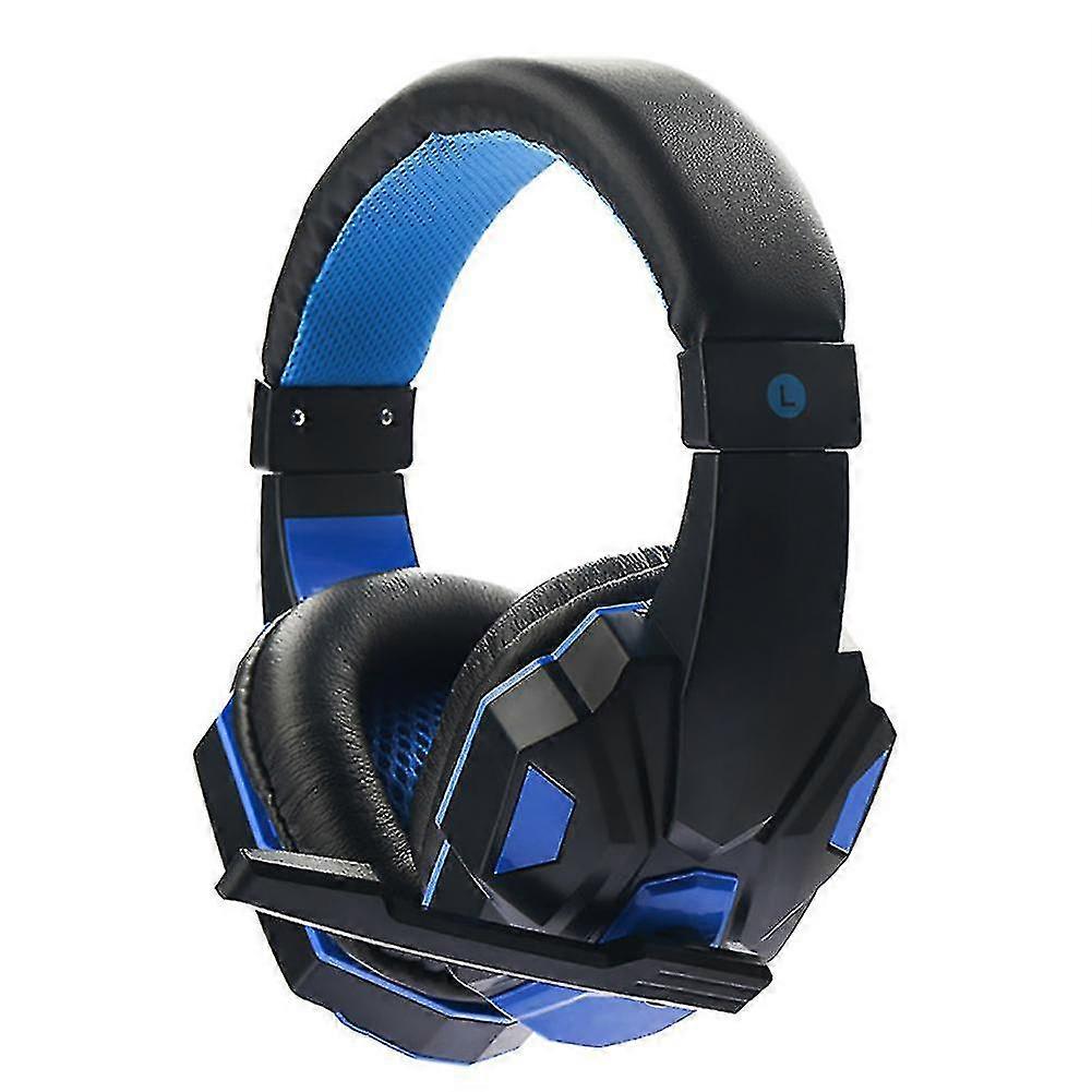 Led Light Soft Ear Muff Adjustable Over-ear Pc Notebook Gaming Wired Headset
