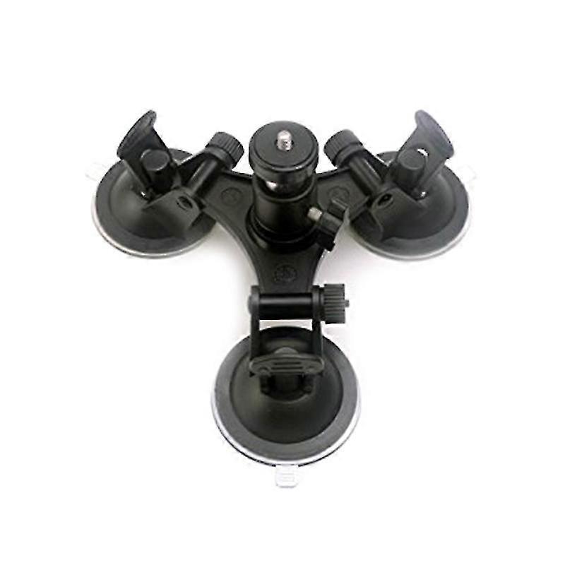 Triple Suction Cup Mount Low Angle Sucker Holder For Gopro Hero 2 3 3+ 4 Camera