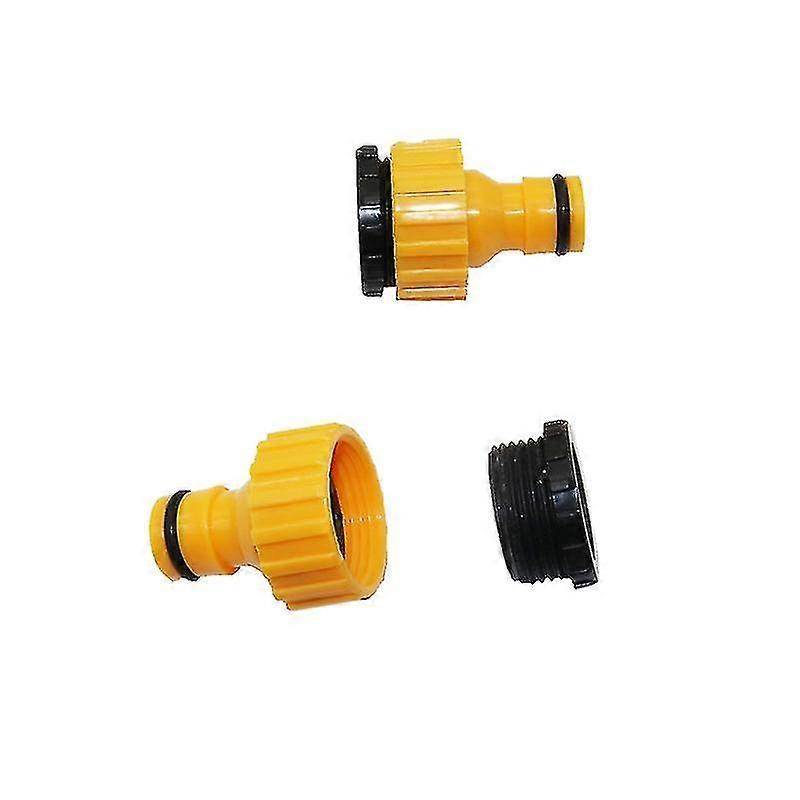 2 stks standaard kraan slang connector quick connector wasmachine waterkanonnen en een tuin gazon sprinkler systeem pijp