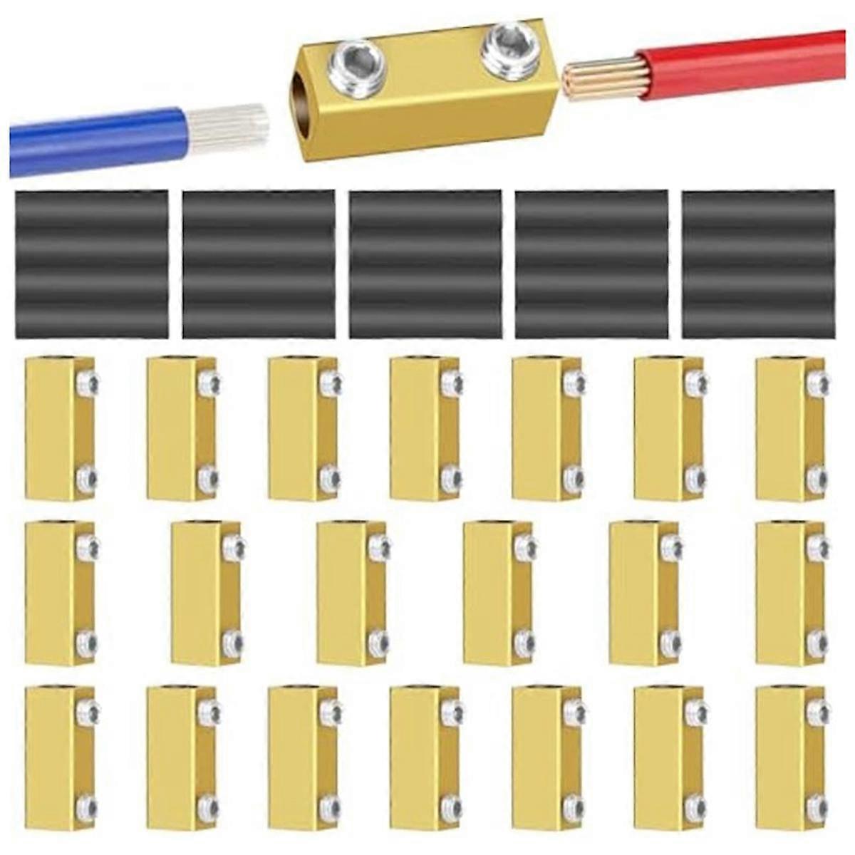 20PCS 20Amp Wire Connector Nut Kit,10AWG Gauge Docking Connector,Splicing Quick Wiring Terminal, wi