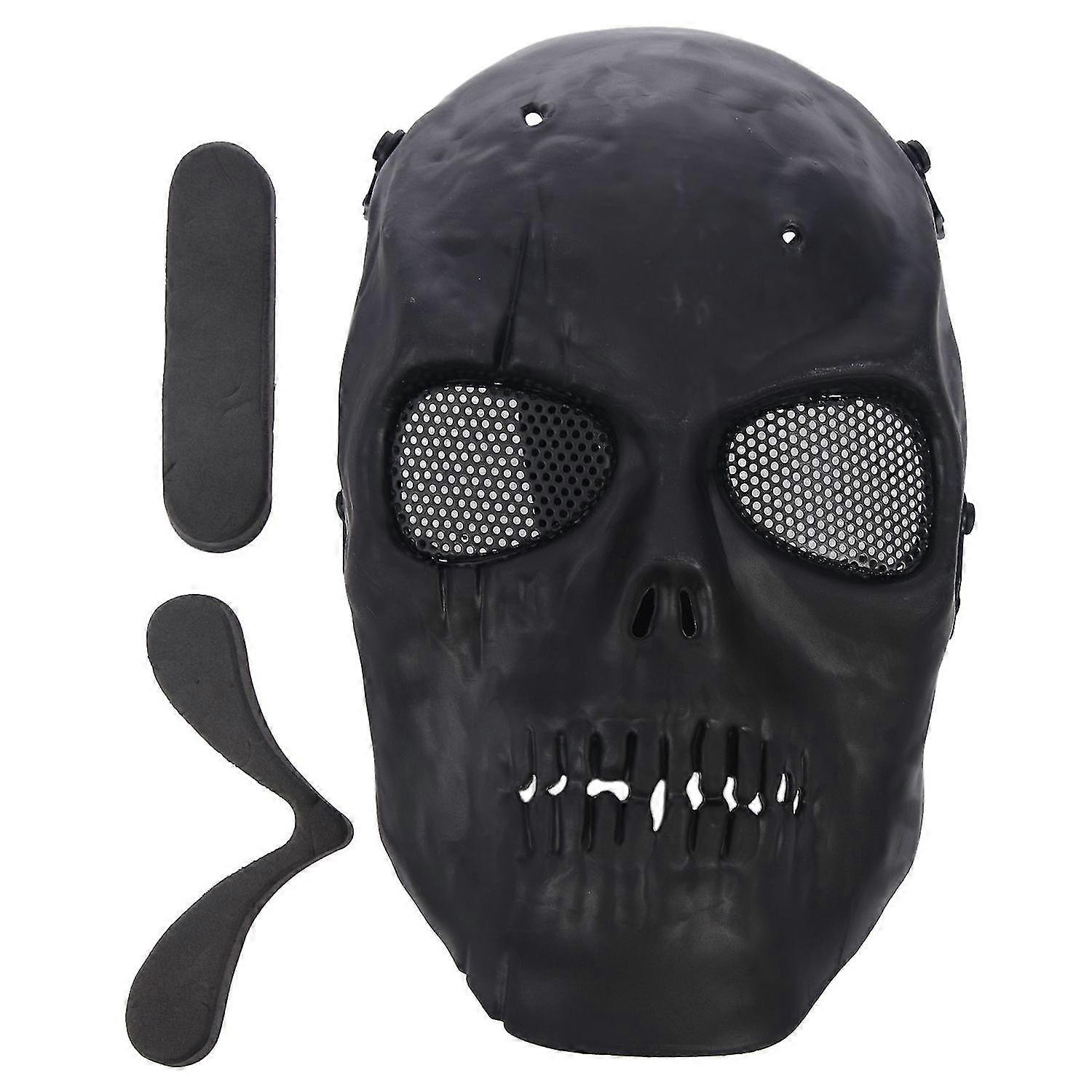 Mask Skull Full Protective Mask - Black