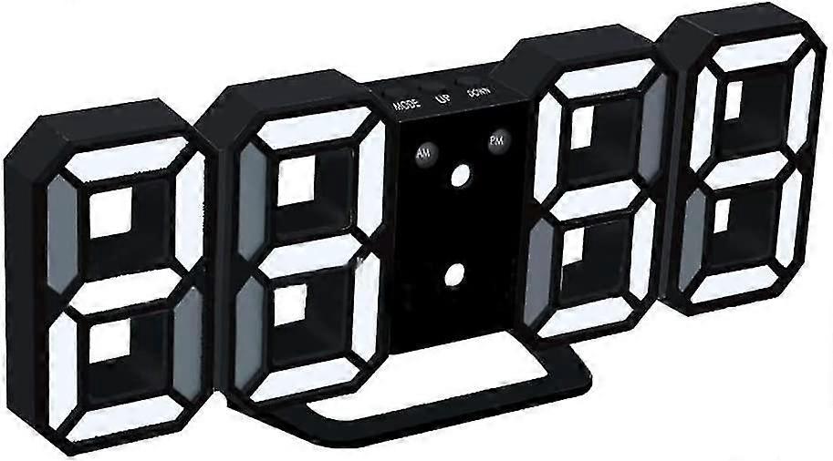 3d Led Digital Alarm Clock With