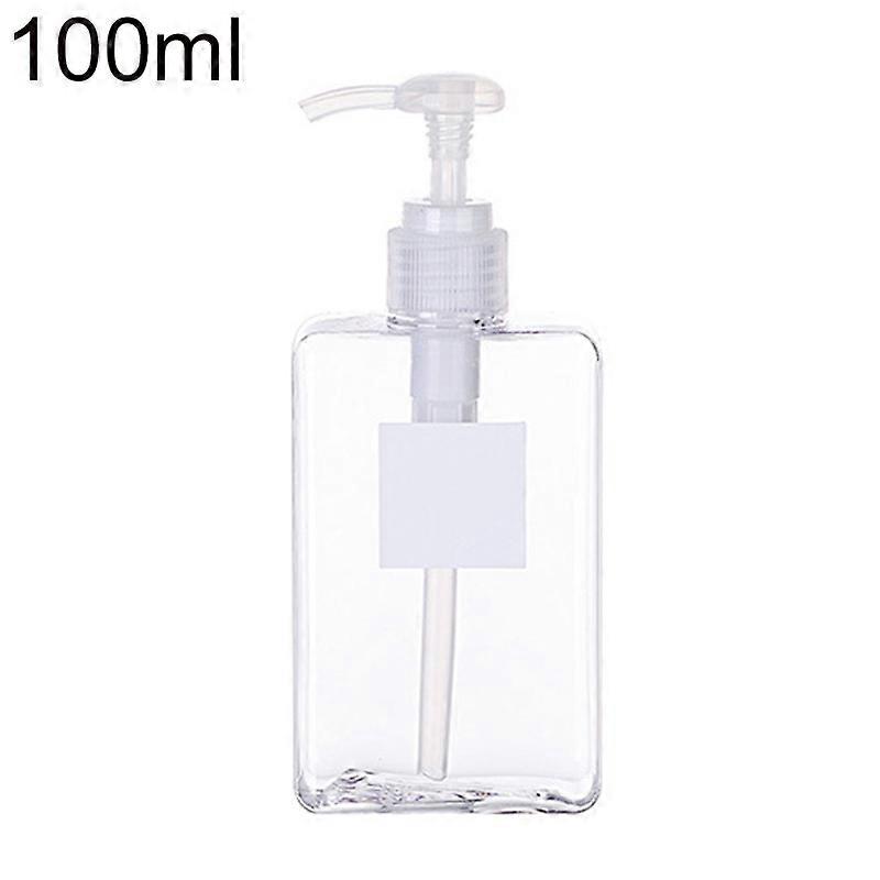 100/150/250ml Home Shower Shampoo Lotion Empty Refillable Pump Dispenser Bottle