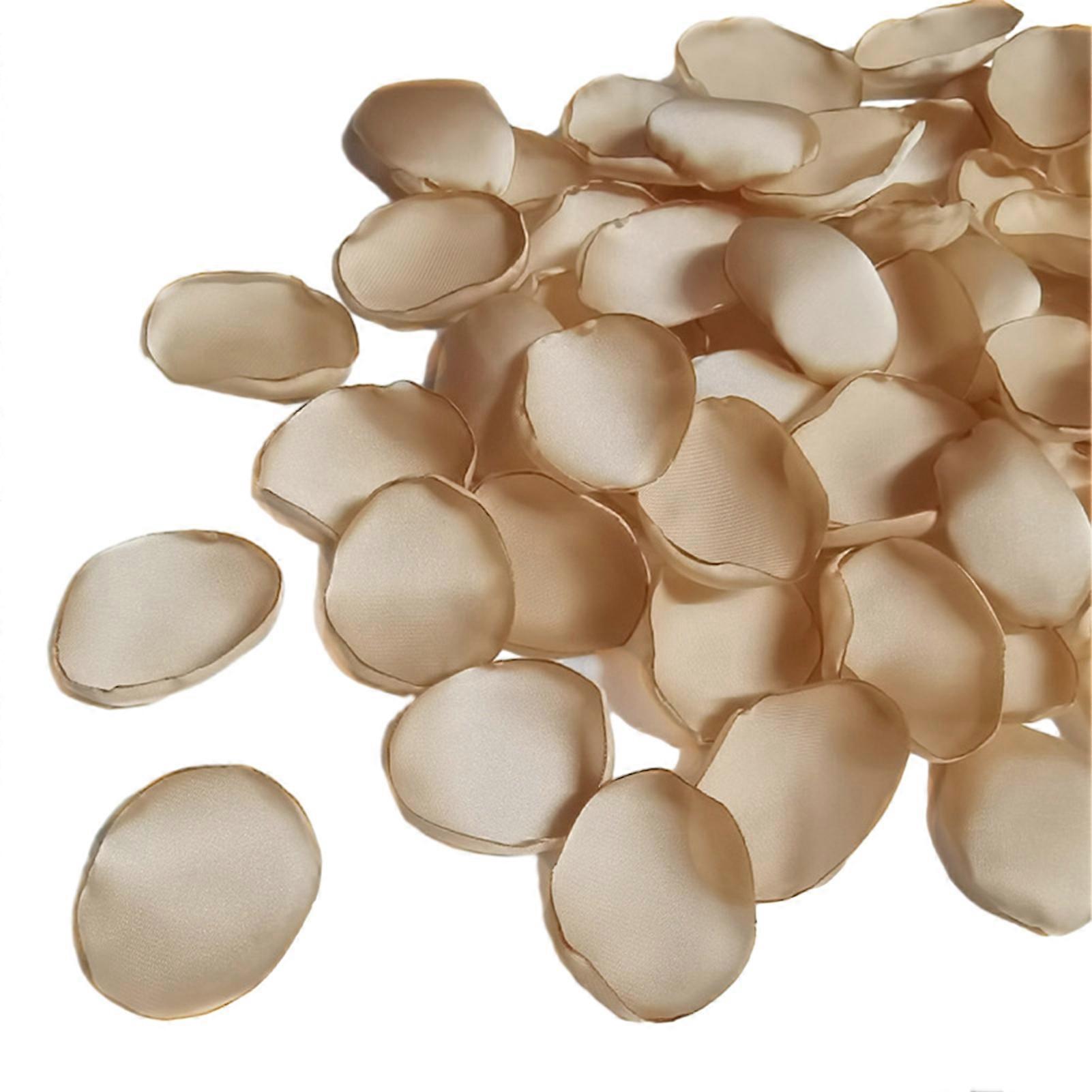 200Pcs Artificial Petal Realistic Non-fading Exquisite Romantic Fake Rose Petal Photography Props Party Supplies KAESI