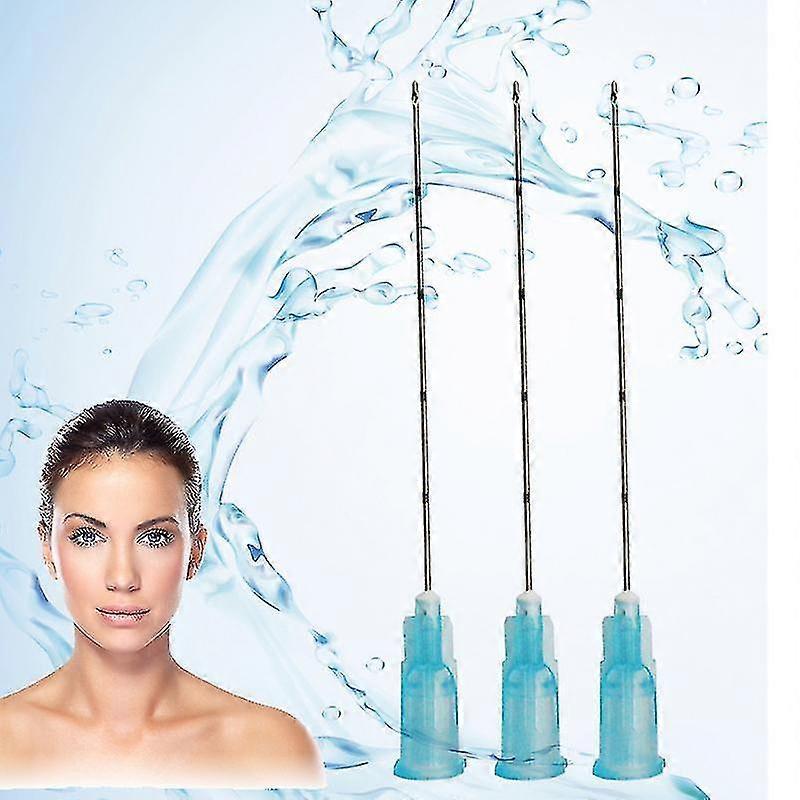 10pcs / bag Ago monouso monouso a punta smussata di alta qualità 18g 14g 20g Canula Micro Blunt Tip Cannula per filler di acido ialuronico BC 23G 7...