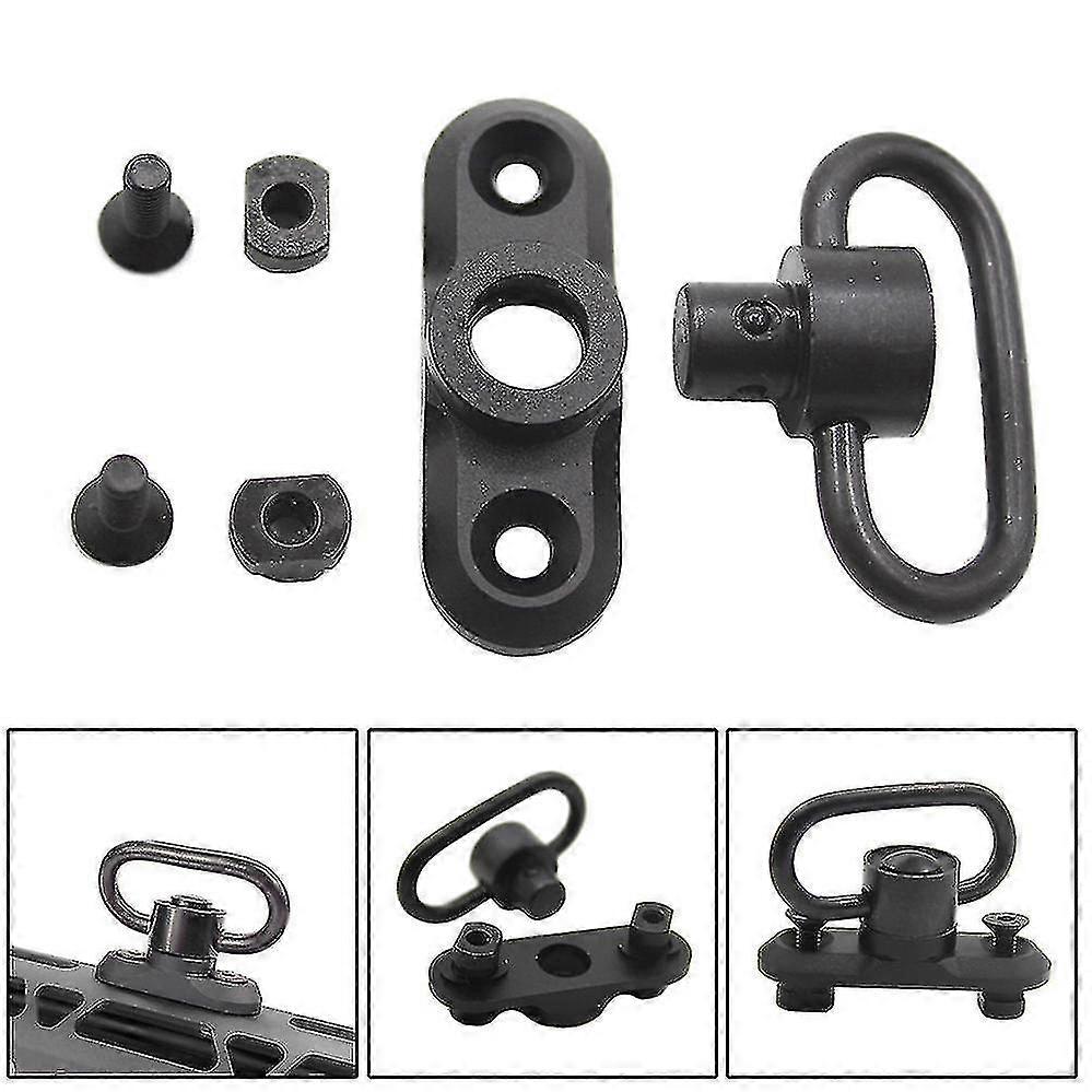 1pc/set Mlok Standard Qd Sling Swivel Adapter Rail Mount Tools Kit
