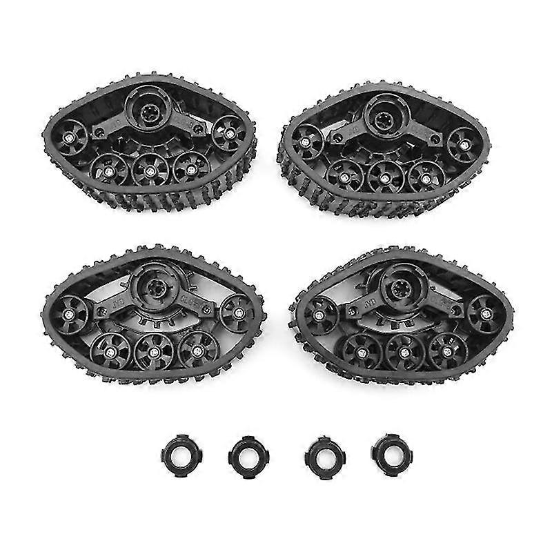 Rubber Crawler Snow Tires Durable Crawler Tires Suitable For Model Rc Upgrade