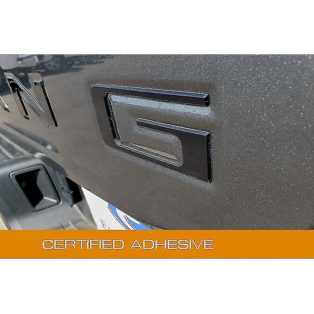 Tailgate Insert Letters For Ford Ranger 2019 2020, Emblems (black ...