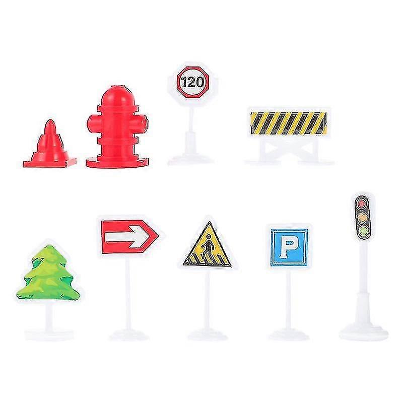 12pcs Traffic Sign Toy